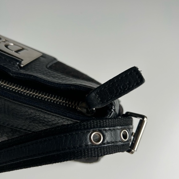 Authentic Christian Dior by John Galliano F/W 2005 Black Diorissimo Shoulder Bag - Picture 9 of 10